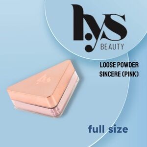 🆕*NEW* LYS | FULL | TRIPLE FIX LOOSE SETTING POWDER - Pink (Not on sephora)
